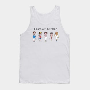 Best of British tennis players - Cam Norrie, Emma Raducanu, Andy Murray, Johanna Konta, Dan Evans Tank Top